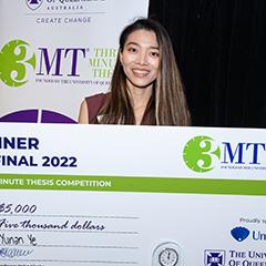 Yunan Ye student from UQCCR, Faculty of Medicine 