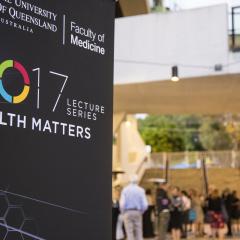 Professor Harvey Whiteford and Associate Professor James Scott spoke on the topic  of Mental Health.